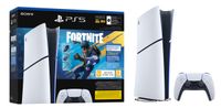 Konsola SONY PlayStation 5 Digital Slim Chassis E 825 GB z grą Fortnite i pakietem Rozkwitający Chaos