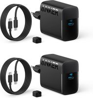 Anker zestaw ładowarek USB-C 45 W kabel 1,5 m (2 szt.)