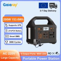 Gaiaray 200W Przenośna Stacja Zasilania 153.6Wh