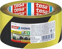 Taśma ostrzegawcza bhp tesa® SIGNAL UNIVERSAL 66m x 50mm żółto-czarna