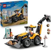 LEGO City Żółta koparko-ładowarka 60480