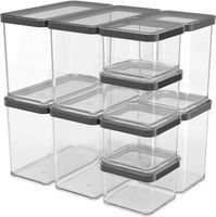 Pojemniki Rotho Loft - 10 sztuk bez BPA