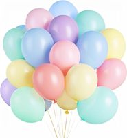 50 balonów pastelowych