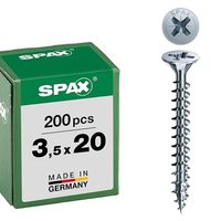 SPAX Śruba uniwersalna 200 sztuk