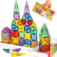 Cossy Montessori Mini Klocki Magnetyczne 60 Sztuk