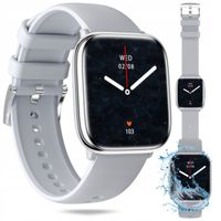 SMARTWATCH MYPHONE WATCH PASTEL SILVER INTELIGENTNY ZEGAREK ROZMOWY AMOLED