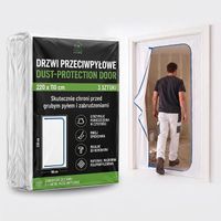 Drzwi przeciwpyłowe 110 × 220 cm do remontu