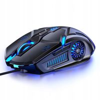 MYSZ KOMPUTEROWA GAMINGOWA PODŚWIETLANA RGB MYSZKA PRZEWODOWA DLA GRACZY