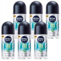 NIVEA MEN FRESH KICK Antyperspirant dla mężczyzn w kulce 42h 50ml x 6 sztuk