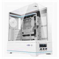 Obudowa komputerowa darkFlash DY450 biała Midi Tower Szklany Panel Gaming