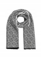 OCHNIK Duży szalik damski z logo SZADT-0130A-91(Z25)