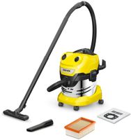 Odkurzacz KARCHER WD 4 S V-20 5 22 EU 1.628-260.0 Żółto-Srebrny