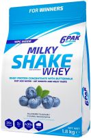 Odżywka białkowa 6PAK Milky Shake Whey Jagodowy (1800 g)