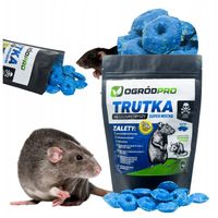 OGRÓDPRO Trutka kostka na szczury myszy gryzonie kuny BRODIFAKUM 1kg