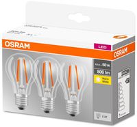 3x Żarówka LED OSRAM BASECLA60 7W E27