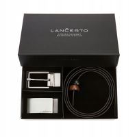 Pasek 4 w 1 Męski Skórzany Lancerto Harold 40/100