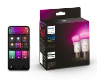 Inteligentna żarówka LED PHILIPS HUE 212750 6.5W E27 Bluetooth, ZigBee (2 szt.)