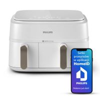 Air fryer Philips Ovi Dual Basket NA353/10 2750W 9l Aplikacja mobilna