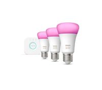 Philips Hue White and Colour Ambiance E27 (3 szt.)