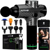 Pistolet do Masażu Alpha Massage Gun Pro - Masażer do Pleców i Ciała