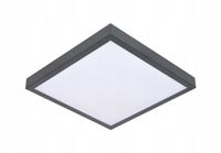 Plafon kwadratowy 2xE27 antracyt RAL 7016 w cenie 57,31