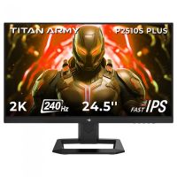 Płaski monitor gamingowy TITAN ARMY P2510S PLUS 245 cali 16:9 Fast IPS QHD 240Hz 2K HDR500 PIP/PBP