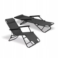 Plażowy LEŻAK OGRODOWY krzesło TURYSTYCZNY fotel ROZKŁADANY LEŻANKA wygodna