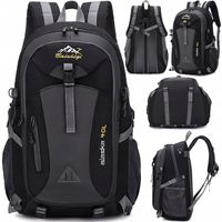 Plecak turystyczny trekkingowy czarny 40l wodoodporny podróżny na laptopa