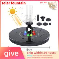 Fontanna solarna 1.5W, z 6 dyszami