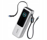 Powerbank ANKER Zolo 25 000 mAh 165W PD Wbudowane 3xUSB-C 1xUSB-A Szary