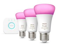 Philips Hue Zestaw startowy White and color ambiance 3xE27 1055lm