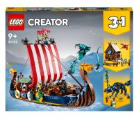 LEGO Creator 31132 Statek wikingów i wąż z Midgardu