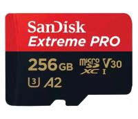 SanDisk 256GB microSDXC Extreme PRO 200MB/s A2 C10 V30 UHS-I U3