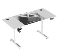 Biurko z elektryczną regulacją Ultradesk LEVEL V2 Białe