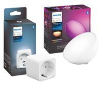 Philips Hue Lampa przenośna Go + Inteligentne gniazdko