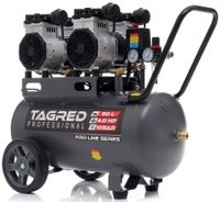 PROFESJONALNY KOMPRESOR BEZOLEJOWY 10 BAR 50L 4 TŁOKI CICHY MOCNY