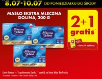 Promocja na masło 2+1 gratis z kartą Moja Biedronka
