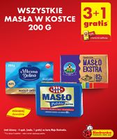 Promocja wszystkie masła w kostce 3+1 gratis