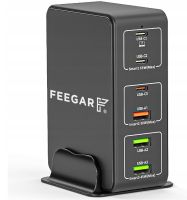 Ładowarka sieciowa Feegar Tower Pro 140 W 3x USB-A 3x USB-C