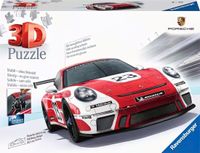 Puzzle 3D RAVENSBURGER Porsche 911 GT3 Cup Salzburg Design 11558 (108 elementów)