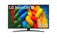 Telewizor LG NanoCell 43NANO81A6A 43'' 4K Ultra HD WebOS Dolby Digital DVB-T2 Czarny