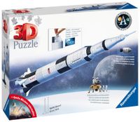 Puzzle 3D RAVENSBURGER Apollo Saturn V 11545 (504 elementów)