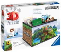 Puzzle 3D RAVENSBURGER Minecraft Szkatułka (216 elementów)