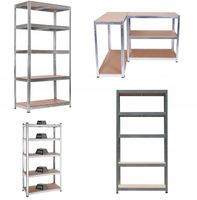 Regał Magazynowy Garażowy Solidny Metalowy 5 Półek Do 875KG 180x90x40