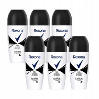 6× Antyperspirant w kulce dla kobiet Rexona Invisible 50ml