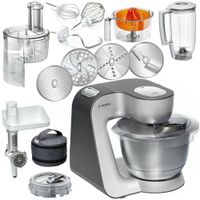Robot kuchenny planetarny BOSCH MUM58364 (1000W) z krajarką w kostkę, blenderem kielichowym