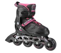 Nils Extreme Łyżworolki rolki z regulacją roz. L (39-42) Nils Extreme czarno-fioletowe