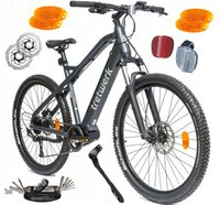 Rower Elektryczny Męski Damski Górski 27,5" 250W MTB SHIMANO 14AH 2024 UE