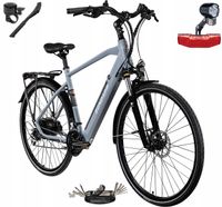 Rower Elektryczny Męski Trekkingowy 28 250W ALU Hydraulika Shimano Altus