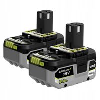 RYOBI 2x AKUMULATOR BATERIA Li-Ion 5Ah 18V DO SERII ONE+ RB1850X